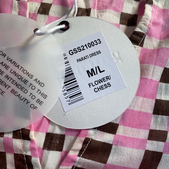 Gimaguas Womens Parati Floral Panal Printed Cotton Midi Dress Beach Cover New - Picture 14 of 16